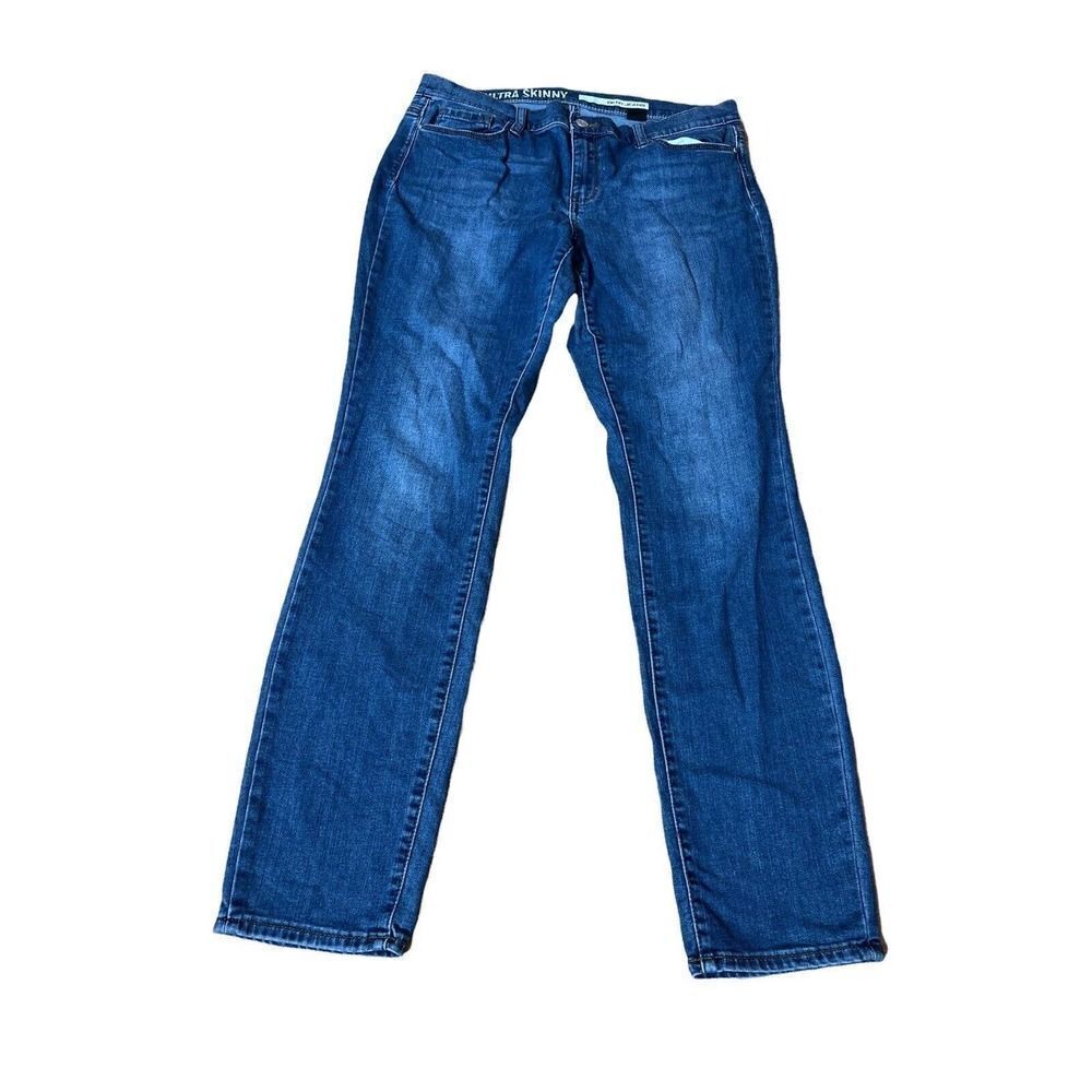 DKNY, Ave B Ultra Skinny, Women's Denim Blue Jeans, Size 10